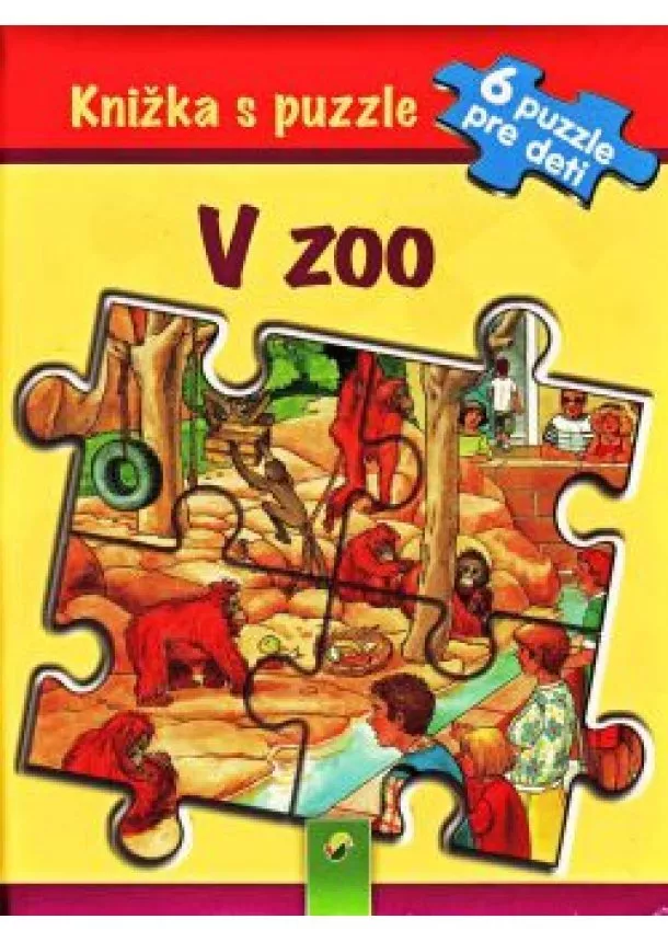 Kolektív - V Zoo - Knižka s puzzle