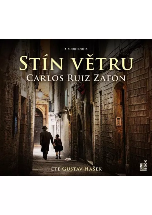 Carlos Ruiz Zafón - Stín větru - 2 CDmp3 (Čtě Gustav Hašek)