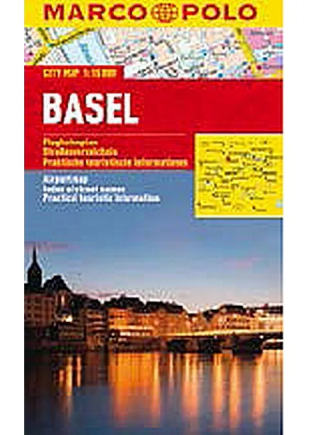 autor neuvedený - Basel - City Map 1:15000