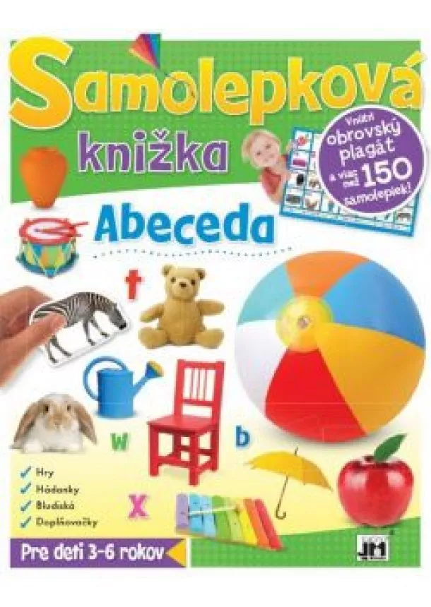 Abeceda - samolepková knižka