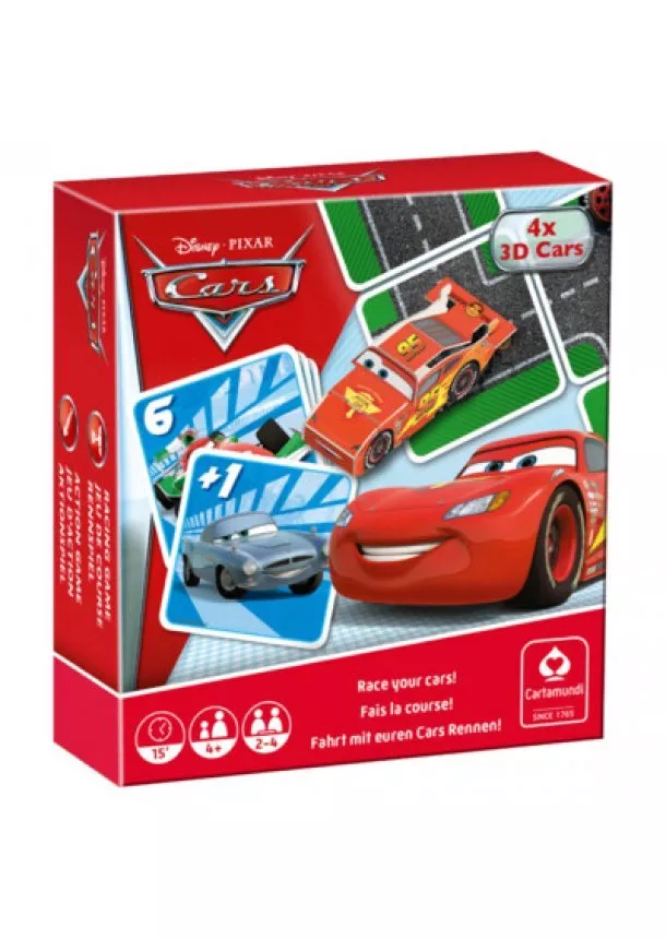 Társasjáték - Disney Cars autóverseny játék