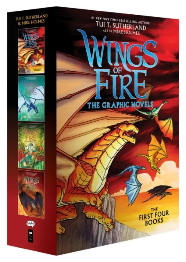 Tui T. Sutherland - Wings of Fire Graphix Paperback Box Set (Books 1-4)