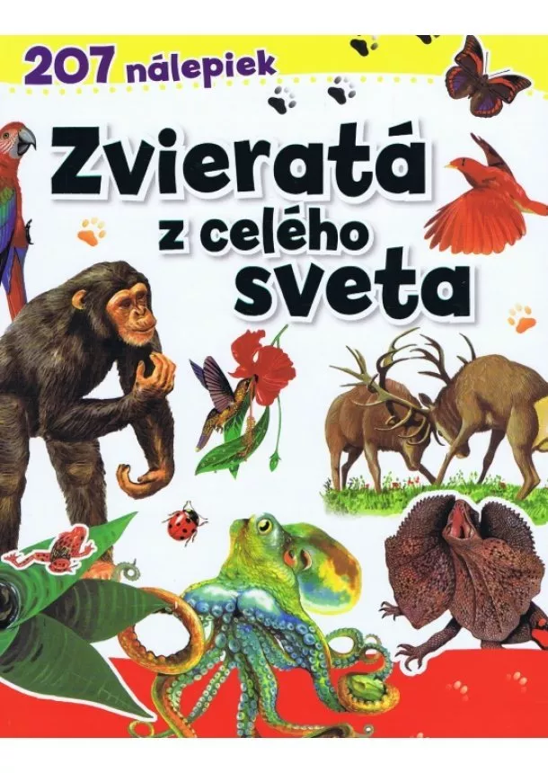 autor neuvedený - Zvieratá z celého sveta - 207 nálepiek