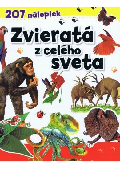 Zvieratá z celého sveta - 207 nálepiek