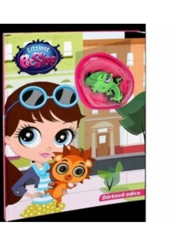 Hasbro - Littlest Pet Shop - Dárková edice - Kniha s hračkou