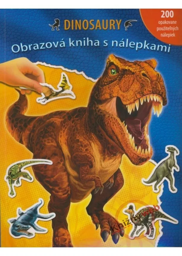 Kolektív - Dinosaury - Obrazová kniha s nálepkami