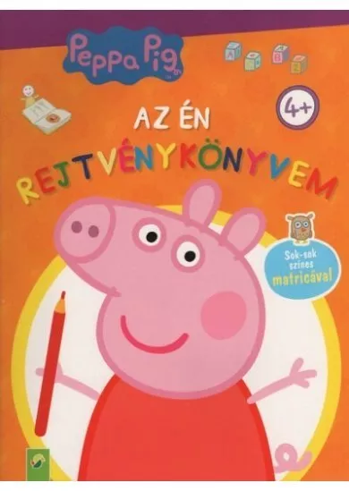 Peppa Malac: Az én rejtvénykönyvem - Sok-sok színes matricával