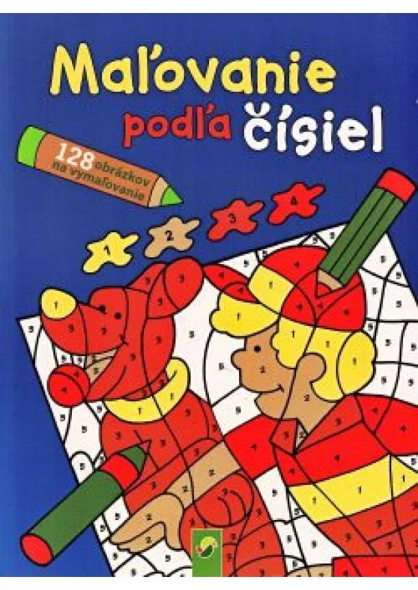 Kolektív - Maľovanie podľa čísiel - modrá