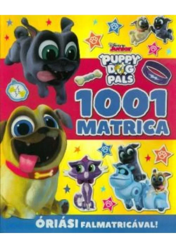 Matricás foglalkoztató - 1001 Matrica - Kutyapajtik