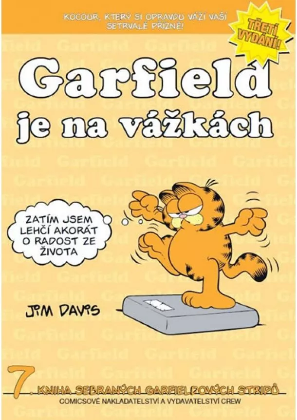 Jim Davis - Garfield je na vážkách (č.7) - 3.vydání