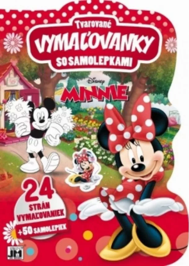 Disney - Tvarované vymaľovanky - Minnie