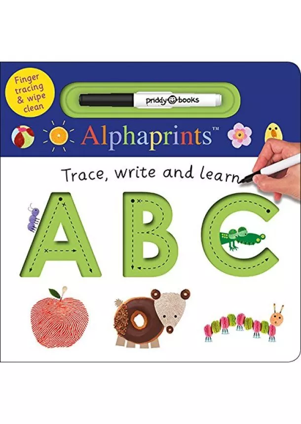 Roger Priddy - Alphaprints: Trace, Write & Learn: ABC