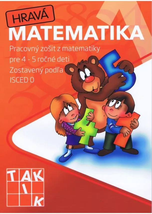 Kolektív - Hravá matematika 1- PZ pre 4 - 5 ročné deti