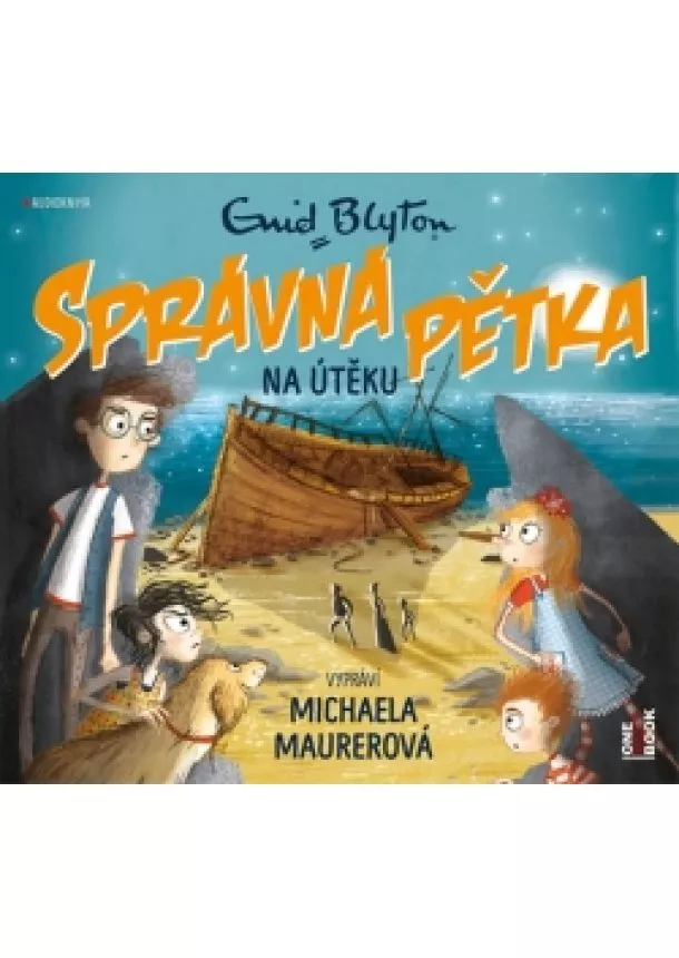 Enid Blytonová - Správná pětka na útěku - CD (Čte Michaela Maurerová)