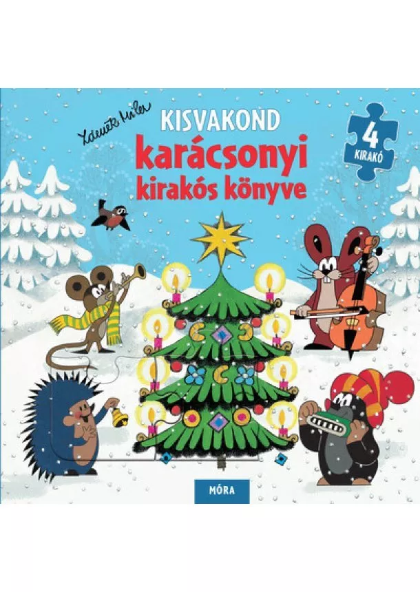 Zdenek Miler - Kisvakond karácsonyi kirakóskönyve §K