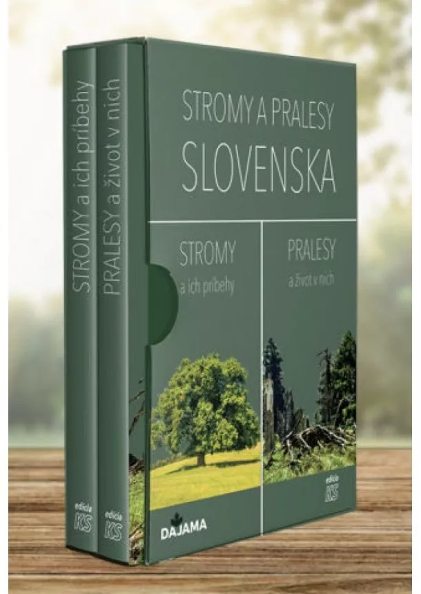 Daniel Kollár a kol. - Stromy a pralesy slovenska ( set v obale)