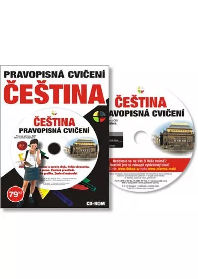 Český jazyk – Pravopisná cvičení – učivo ZŠ a SŠ - CD