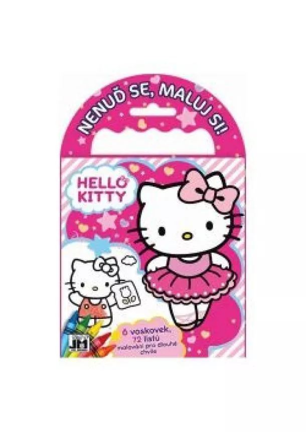 Hello Kitty - Vymaľovanka na cesty - Hello Kitty Nenuď sa, maluj si!