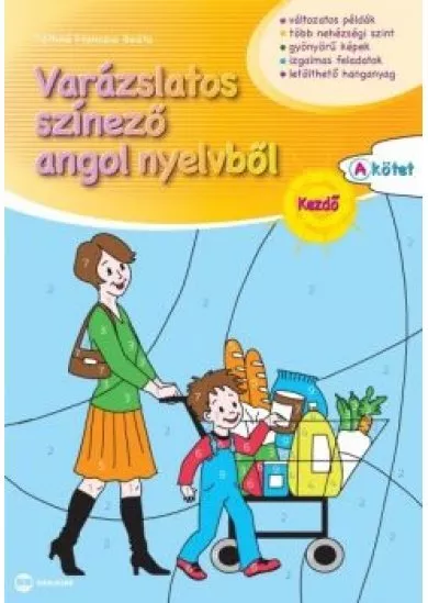 Varázslatos színező angol nyelvből - Kezdő - A kötet