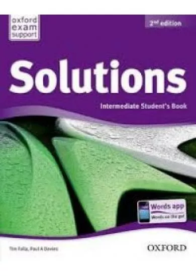 Solutions Intermediate  -  Second Edition - Student`s Book