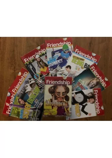 Friendship ročník 2017/18 - komplet 8 časopisov