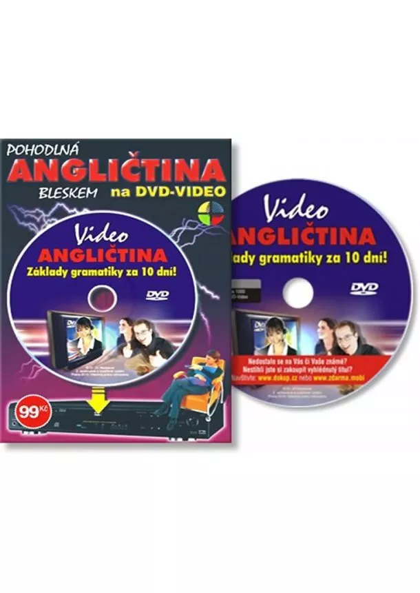 autor neuvedený - Angličtina základy gramatiky za 10 dní-DVD