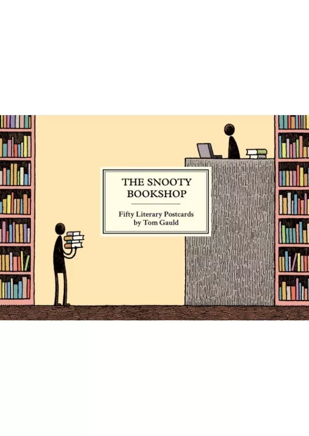 Tom Gauld - The Snooty Bookshop : Fifty Literary Postcards