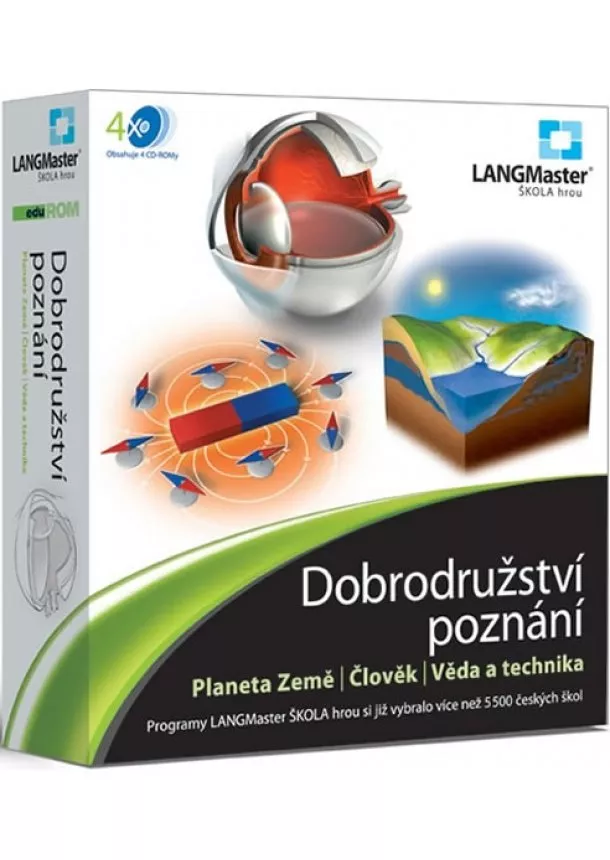 autor neuvedený - Dobrodružství poznání - Planeta Země, Člověk, Věda a technika - 4CD