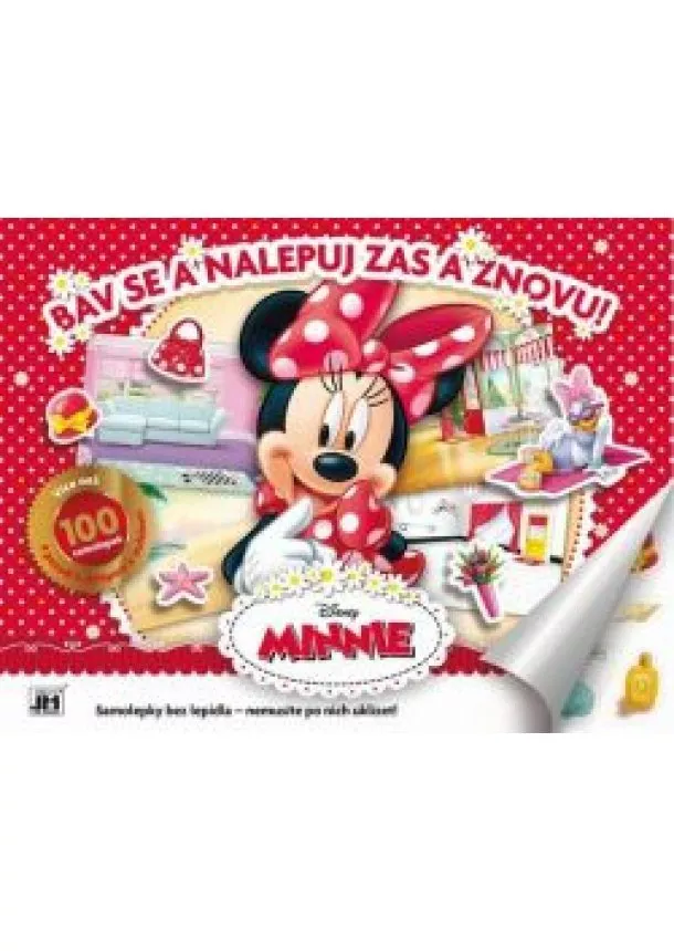 Disney - Samolepkový album - Minnie - Zabávaj sa a nalepuj zas a znova!