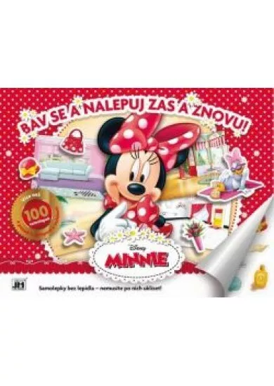 Samolepkový album - Minnie - Zabávaj sa a nalepuj zas a znova!