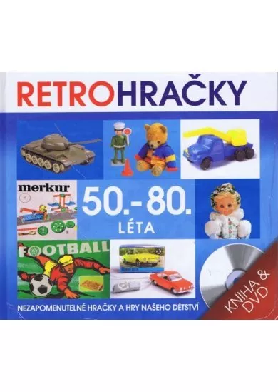 Retro hračky - DVD+kniha