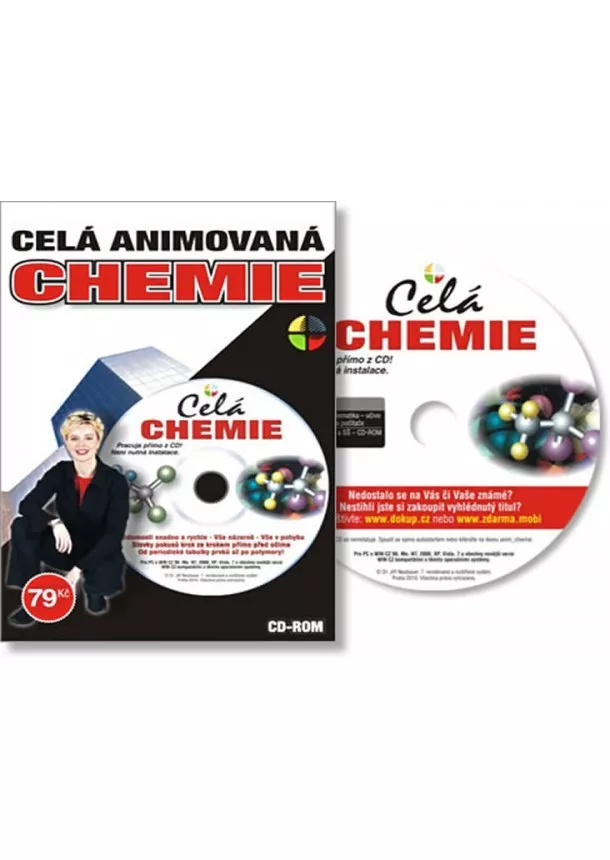 autor neuvedený - Celá Animovaná Chemie - učivo ZŠ a SŠ - CD