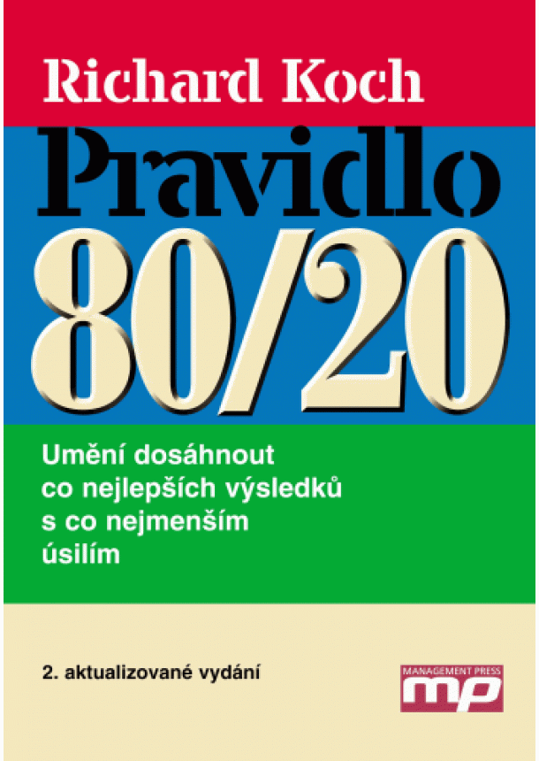 Richard Koch  - Pravidlo 80/20 - Umění dosáhnout co nejlepších výsledků s co nejmenším úsilím