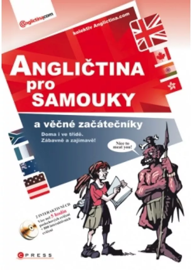 Anglictina.com - Angličtina pro samouky a věčné začátečníky + interaktivní CD