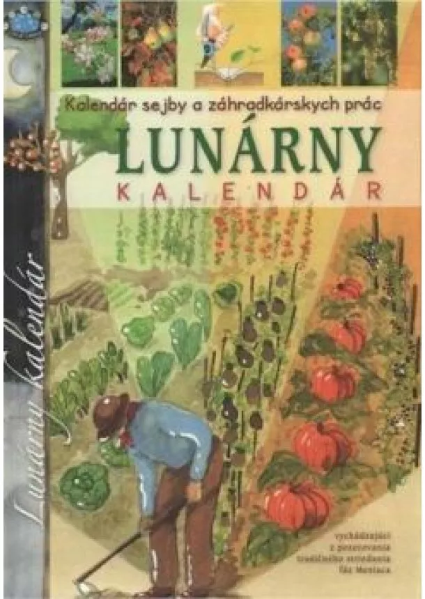 Adriano Del Fabro - Lunárny kalendár - kalendár sejby a záhradkárskych prác 