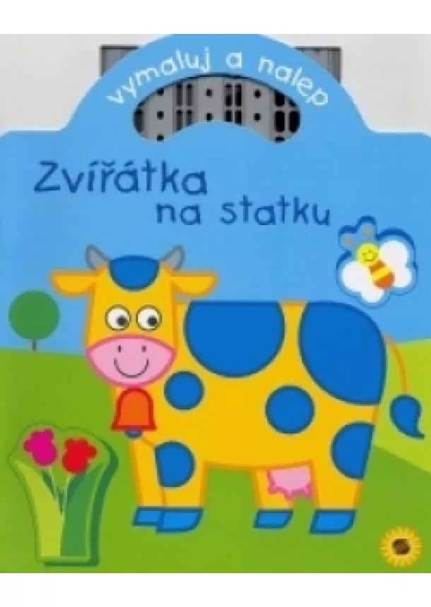 ZVÍŘÁTKA NA STATKU - VYMALUJ A NALEP