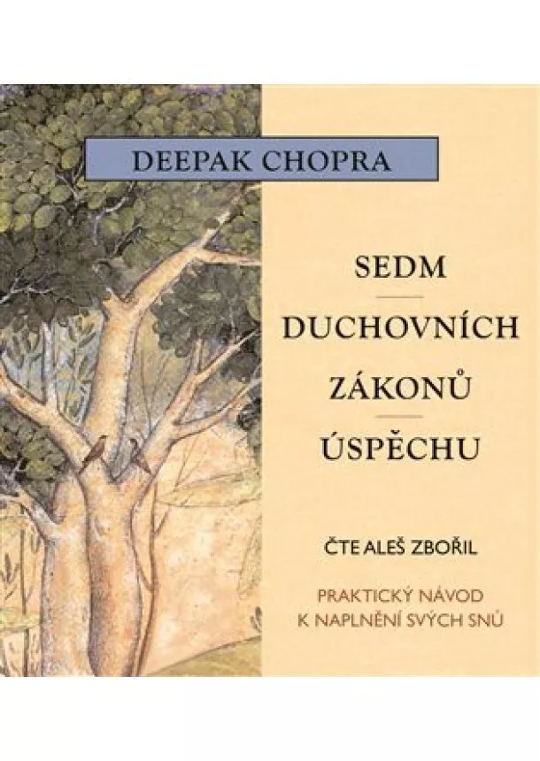 Deepak Chopra - Sedm duchovních zákonů úspěchu (1xaudio na cd - mp3) - Praktický návod k naplnění snů