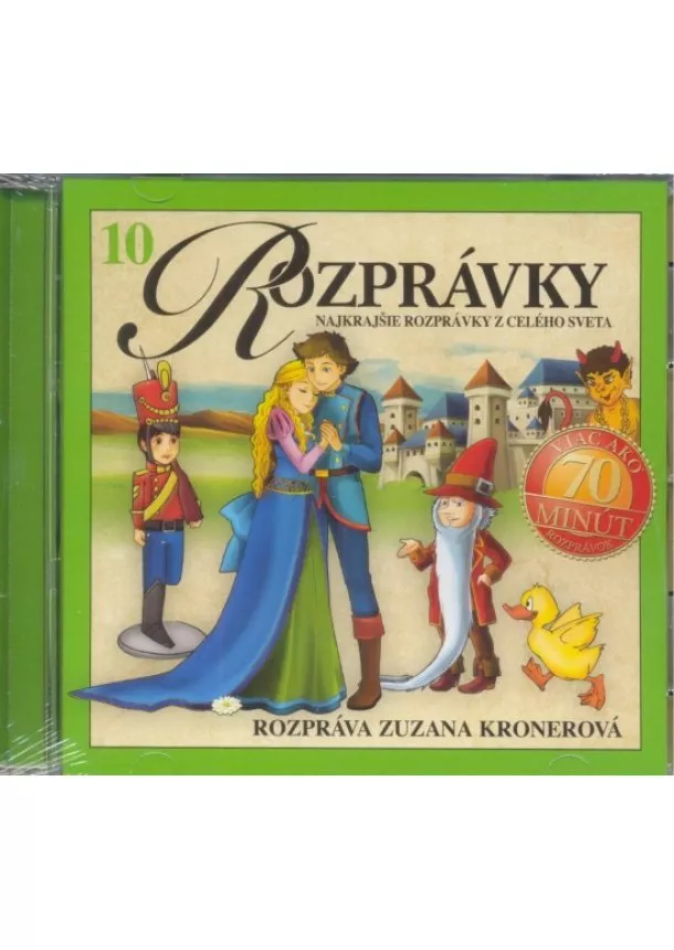 autor neuvedený - CD Rozprávky 10 - Rozprávky z celého sveta