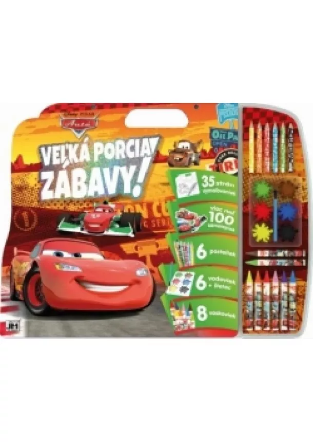 Disney/Pixar - Mega vymaľovanková súprava/ Cars