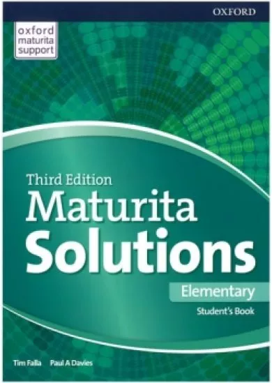 Maturita Solutions 3rd Edition Elementary Student´s Book CZ