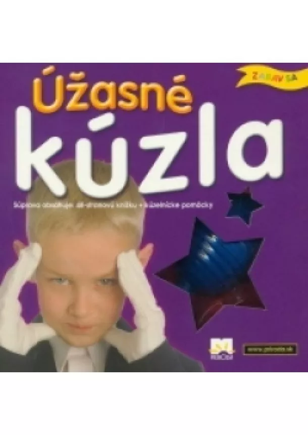 autor neuvedený - Úžasné kúzla - knižka + kúzelnícke pomôcky