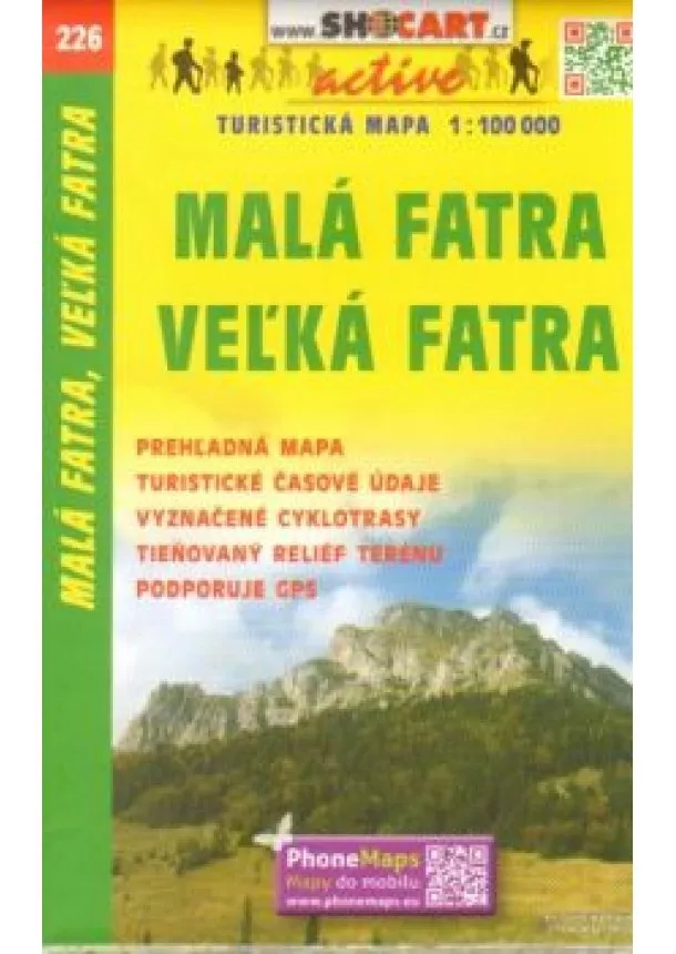 SC 226 Malá Fatra, Veľká Fatra 1:100 000