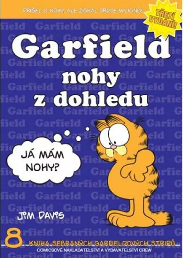 Jim Davis - Garfield - Nohy z dohledu (č.8) - 2. vydání