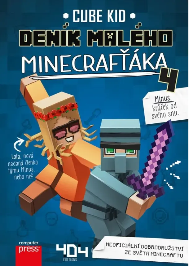 Cube Kid - Deník malého Minecrafťáka 4