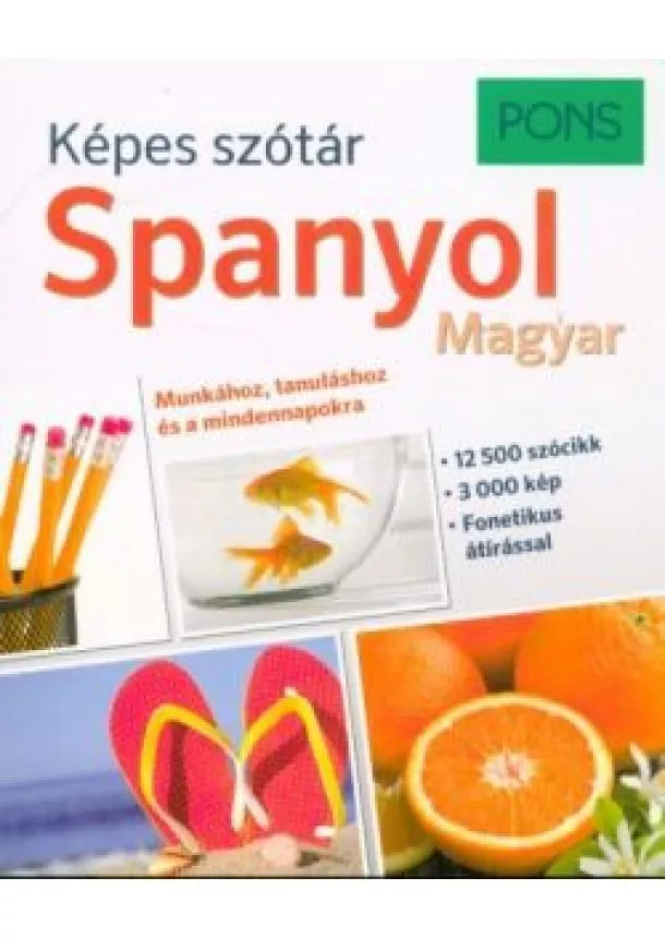 Temesvári Zsolt (Szerk.) - PONS Képes szótár - Spanyol