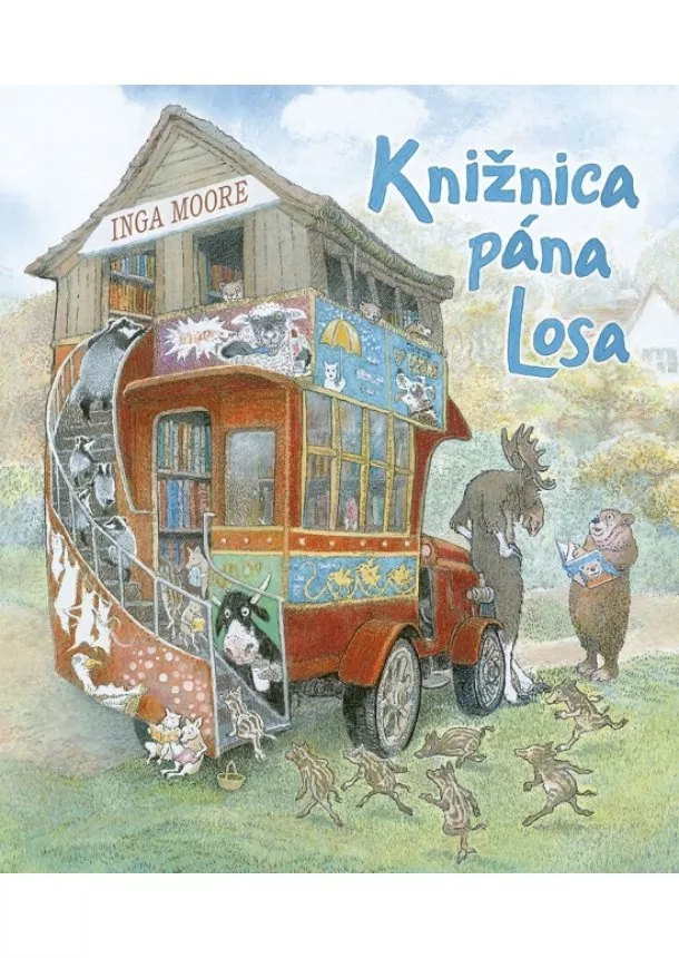 Inga Moore - Knižnica pána Losa