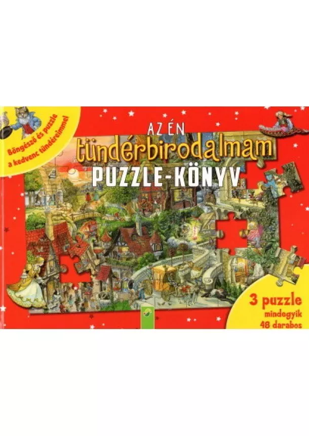 Puzzle-Könyv - Az én tündérbirodalmam puzzle-könyv - 3 puzzle