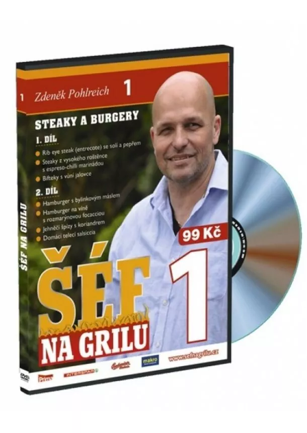 Zdeněk Pohlreich - Šéf na grilu 1 - DVD