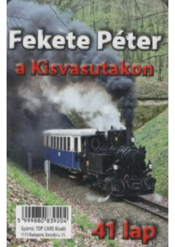 Kártya - Fekete Péter a Kisvasutakon - 41 lap