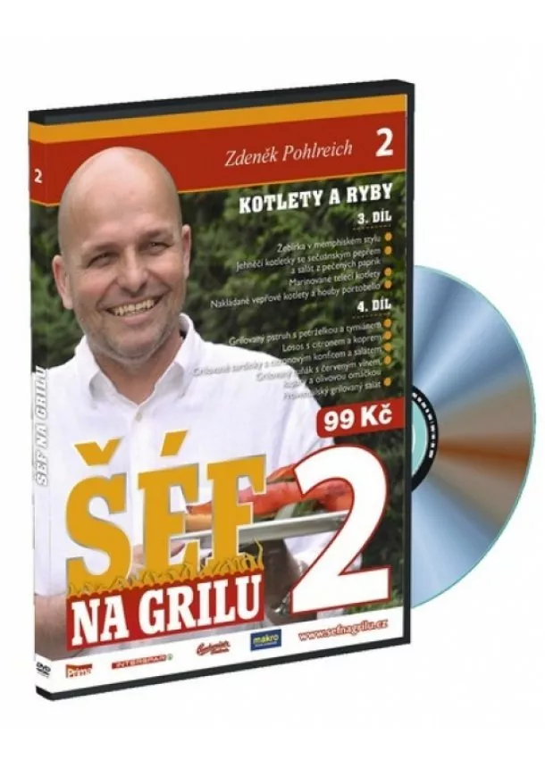 Zdeněk Pohlreich - Šéf na grilu 2 - DVD